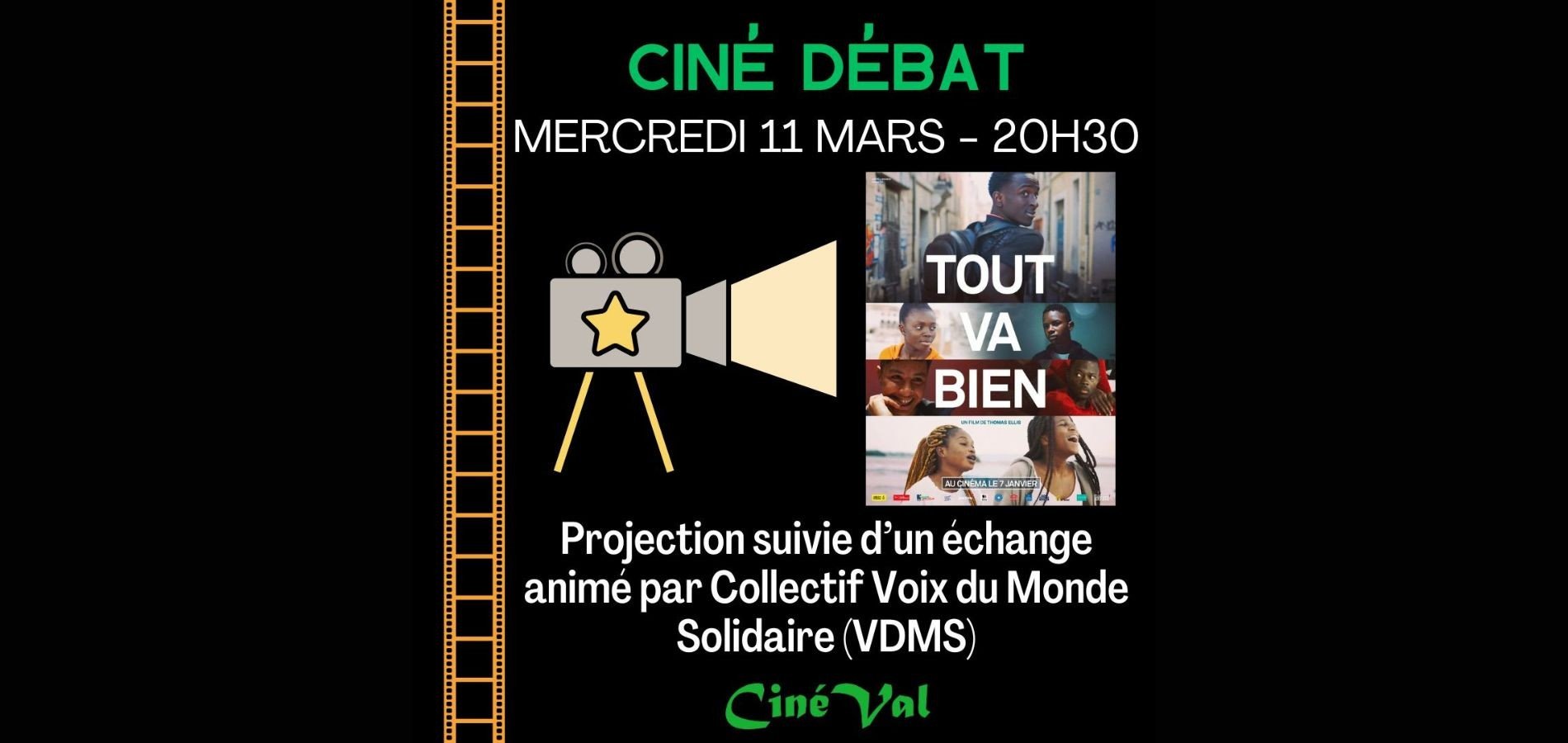 actualité Ciné débat 11 mars