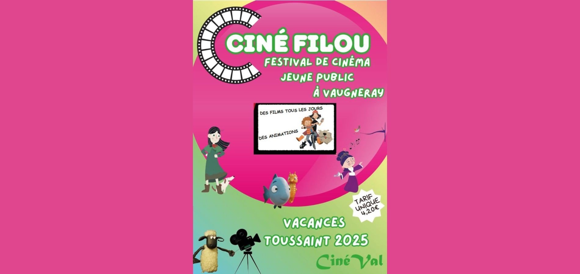 actualité Ciné Filou 2025