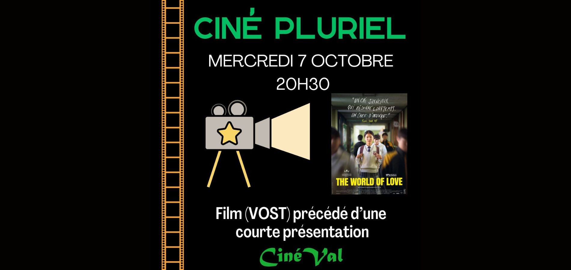 actualité CINE PLURIEL